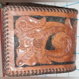 WALLET LEATHER VINTAGE 1960s